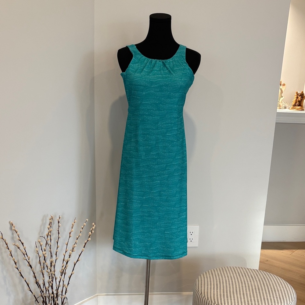 Prana Teal High Low Dress